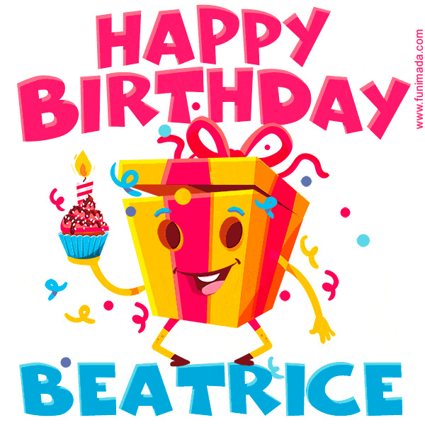 gif buon compleanno happy birthday Beatrice