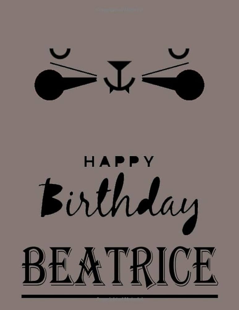 immagini cartoline buon compleanno happy birthday beatrice