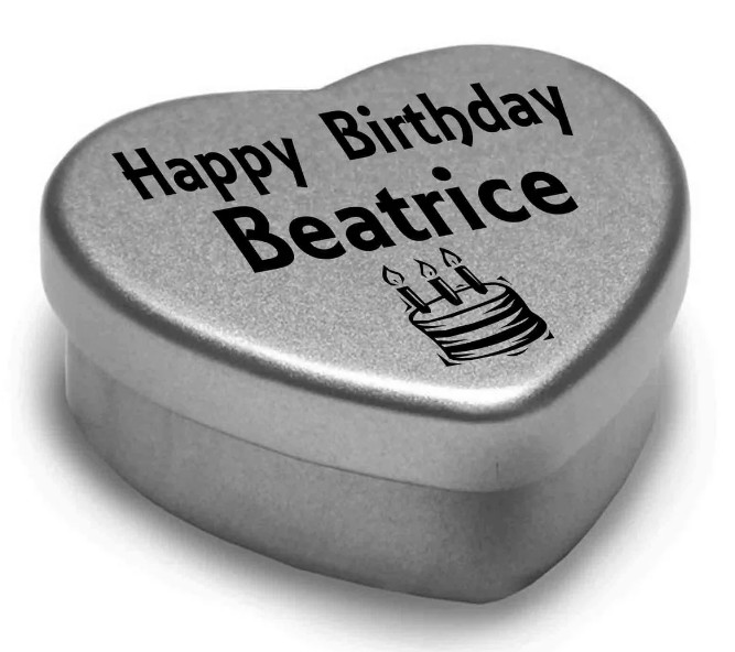 immagini cartoline buon compleanno happy birthday beatrice cuore scatola