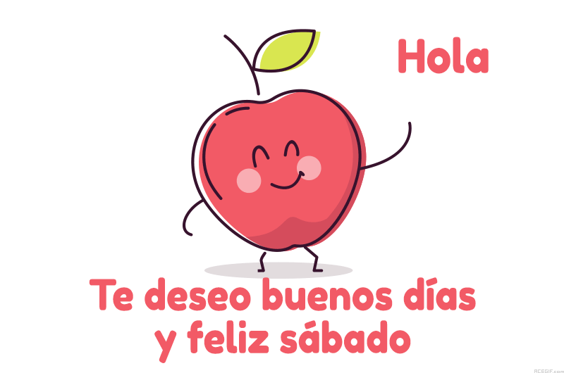 buenos dias feliz sabado gif