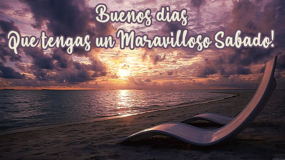 buenos dias feliz sabado gif