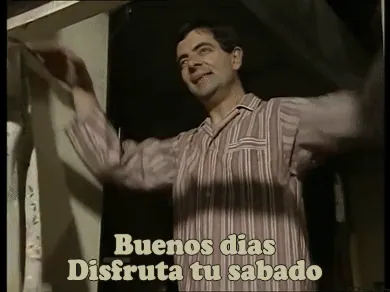 buenos dias feliz sabado gif