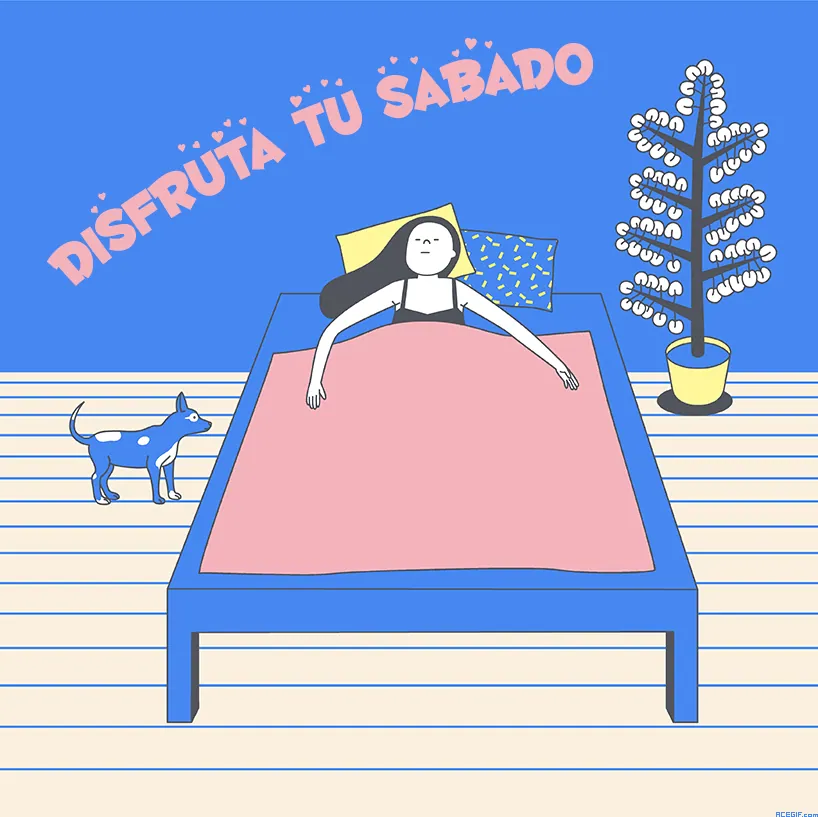 buenos dias feliz sabado gif