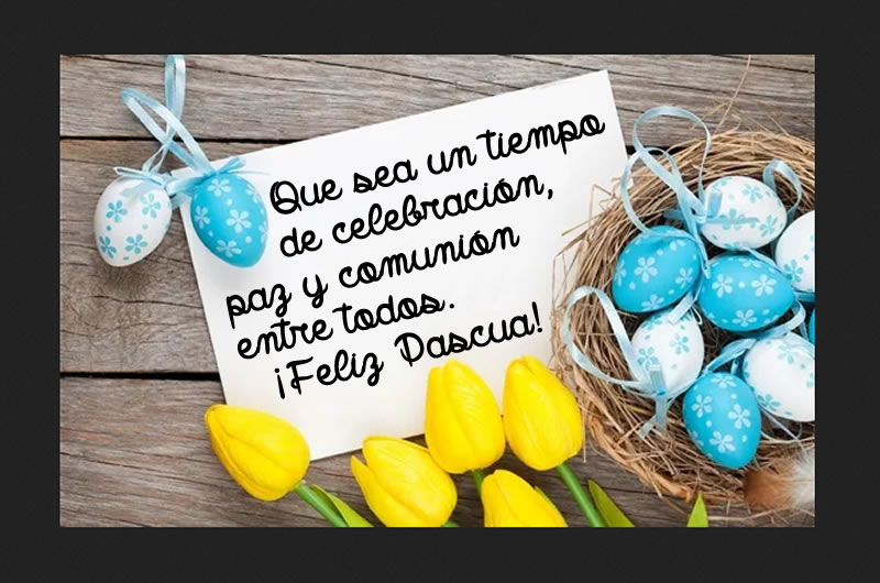 mensajes bonitos feliz pascua