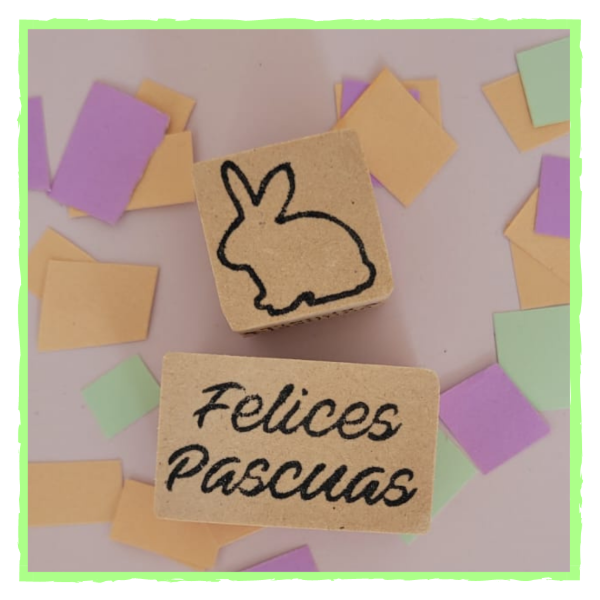 felices pascuas conejo