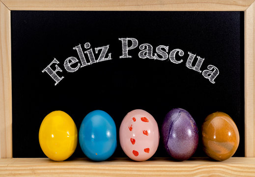 huevos feliz pascua