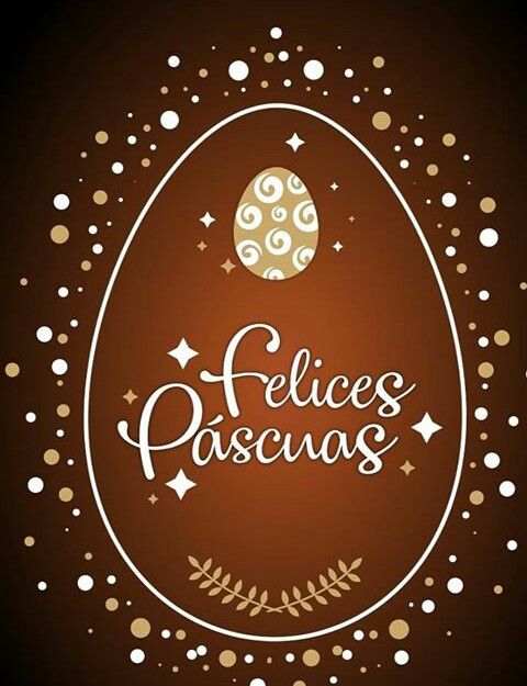 felices pascuas con huevo